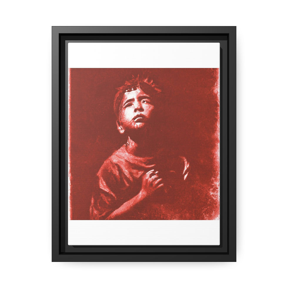 الصورة المصغرة: Sunset Canvas Art Canvas Print Black Frame | Roseson®