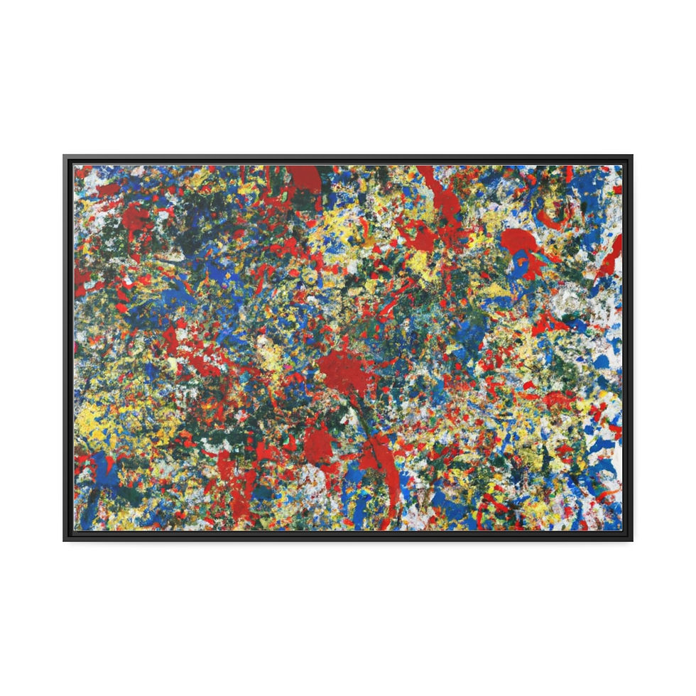الصورة المصغرة: Aesthetic Wall Art Canvas Print Black Frame | Roseson®