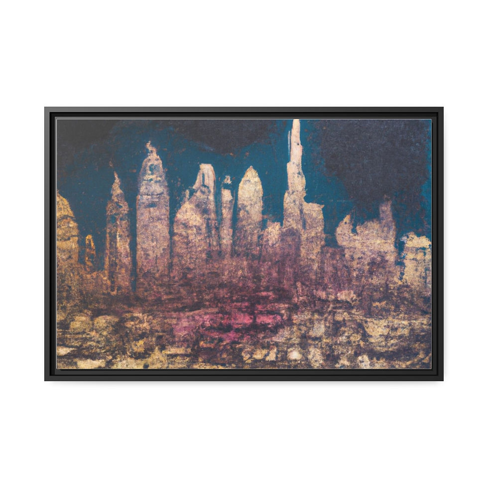 الصورة المصغرة: Still Black And White Canvas Print Black Frame | Roseson®