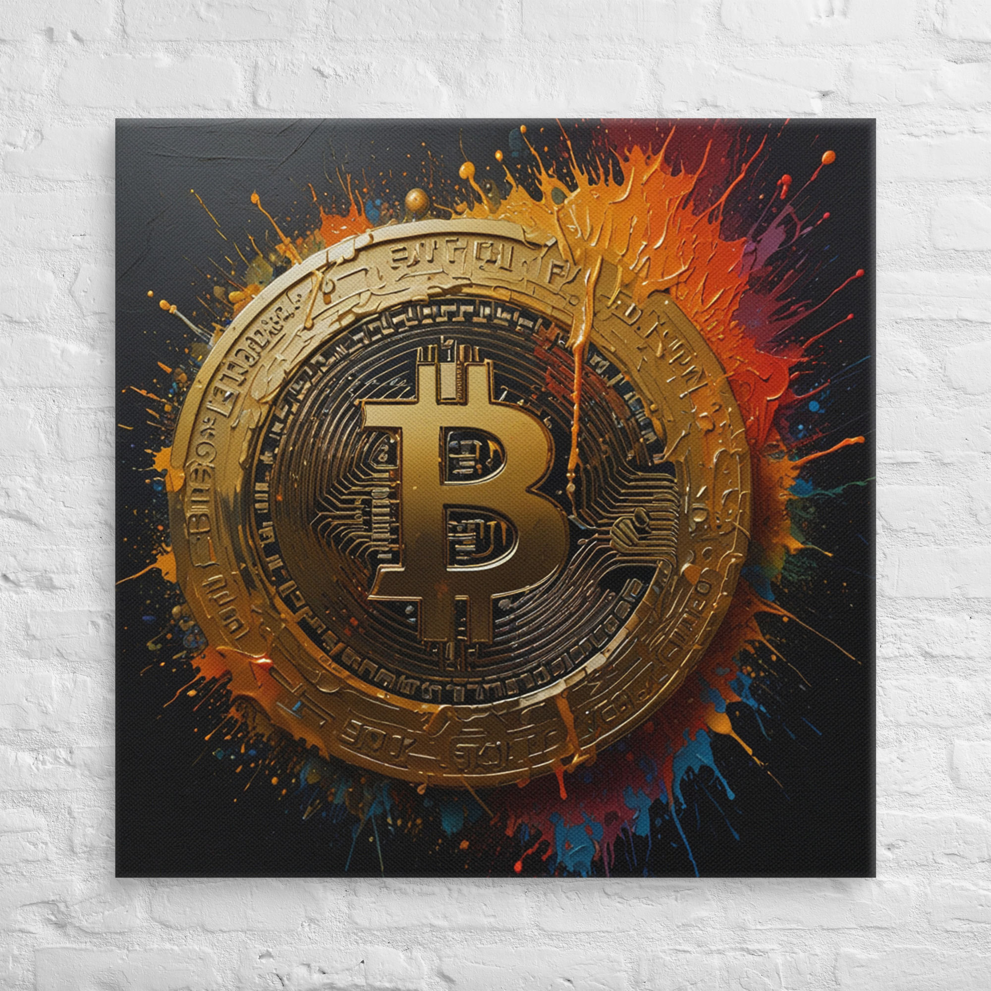 Bitcoin Canvas Wall Art | Bull Market Premium Print