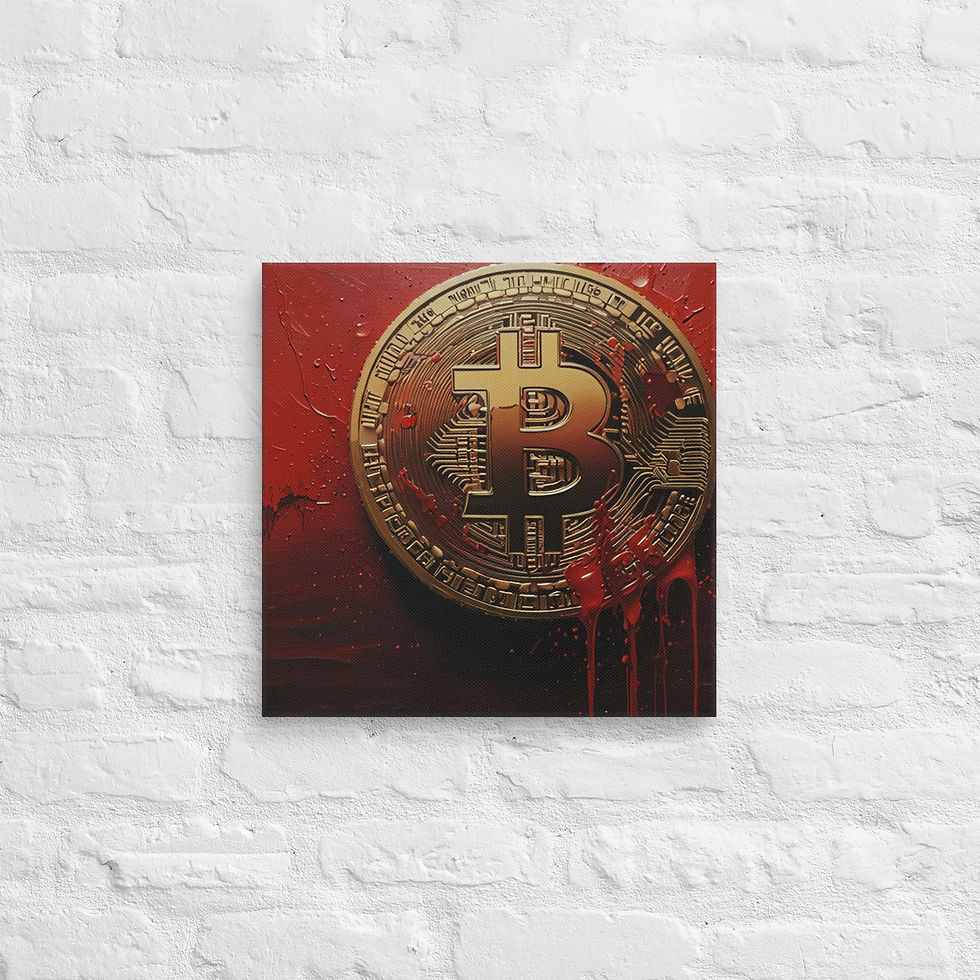 Thumbnail: Bitcoin Canvas Wall Art | Crypto Wall Decor for Investors & Collectors