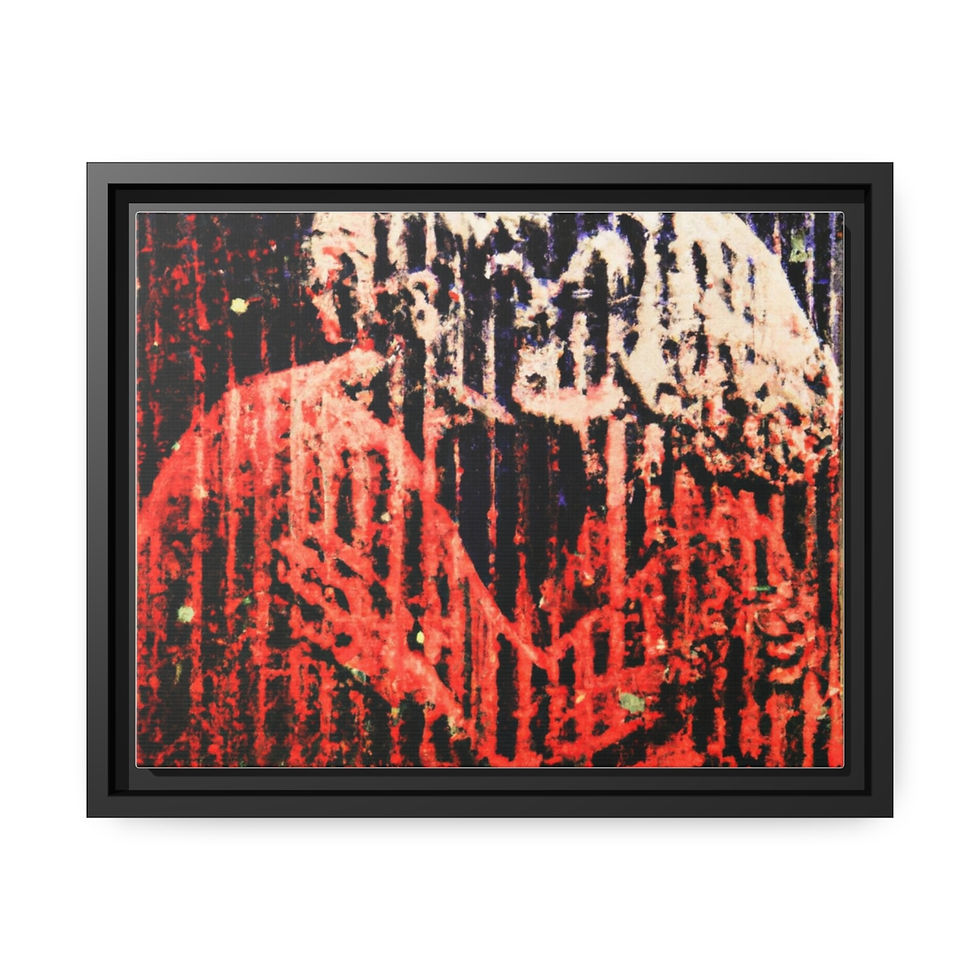 الصورة المصغرة: Lively Neutral Wall Art Canvas Print Black Frame | Roseson®