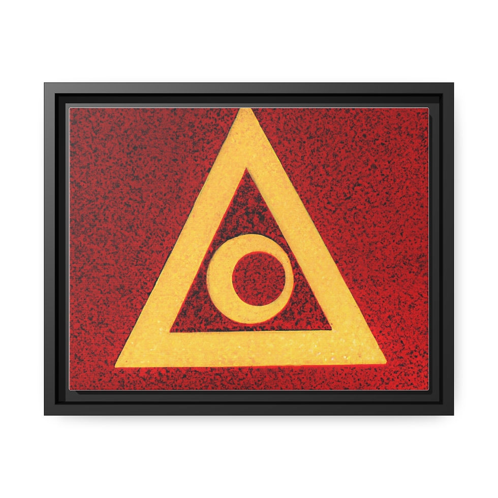 الصورة المصغرة: Large Wall Art Canvas Print Black Frame | Roseson®