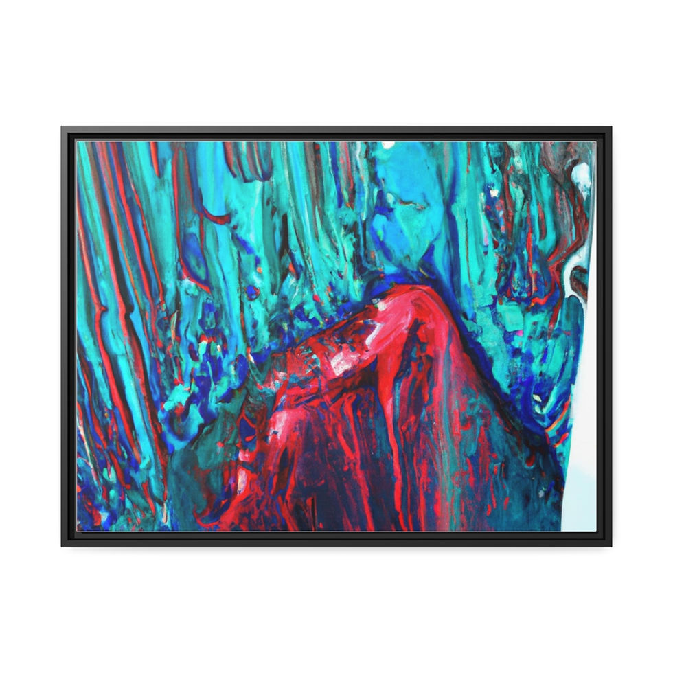 Miniature : Canvas Wall Art Print Black Frame | Roseson®