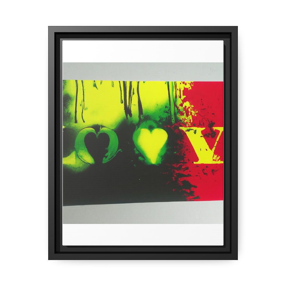 थंबनेल: Large Format Vintage Art Print Canvas Print Black Frame | Roseson®