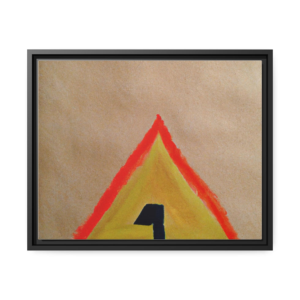 थंबनेल: Rosesun™ Matte Canvas, Black Frame