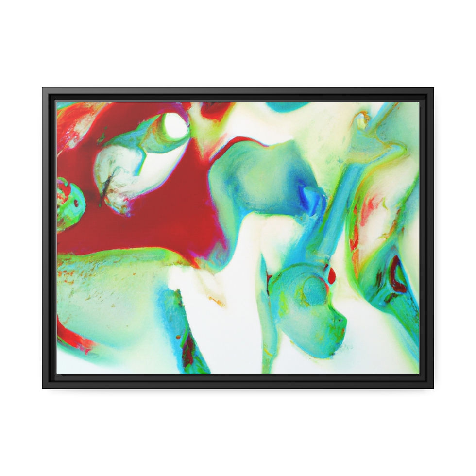 Miniature : Canvas Wall Art Print Black Frame | Roseson®