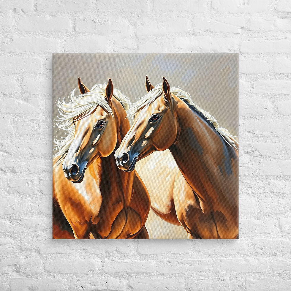 Thumbnail: Majestic Arabian Horse Canvas Wall Art | Equestrian Print | Wall Decor