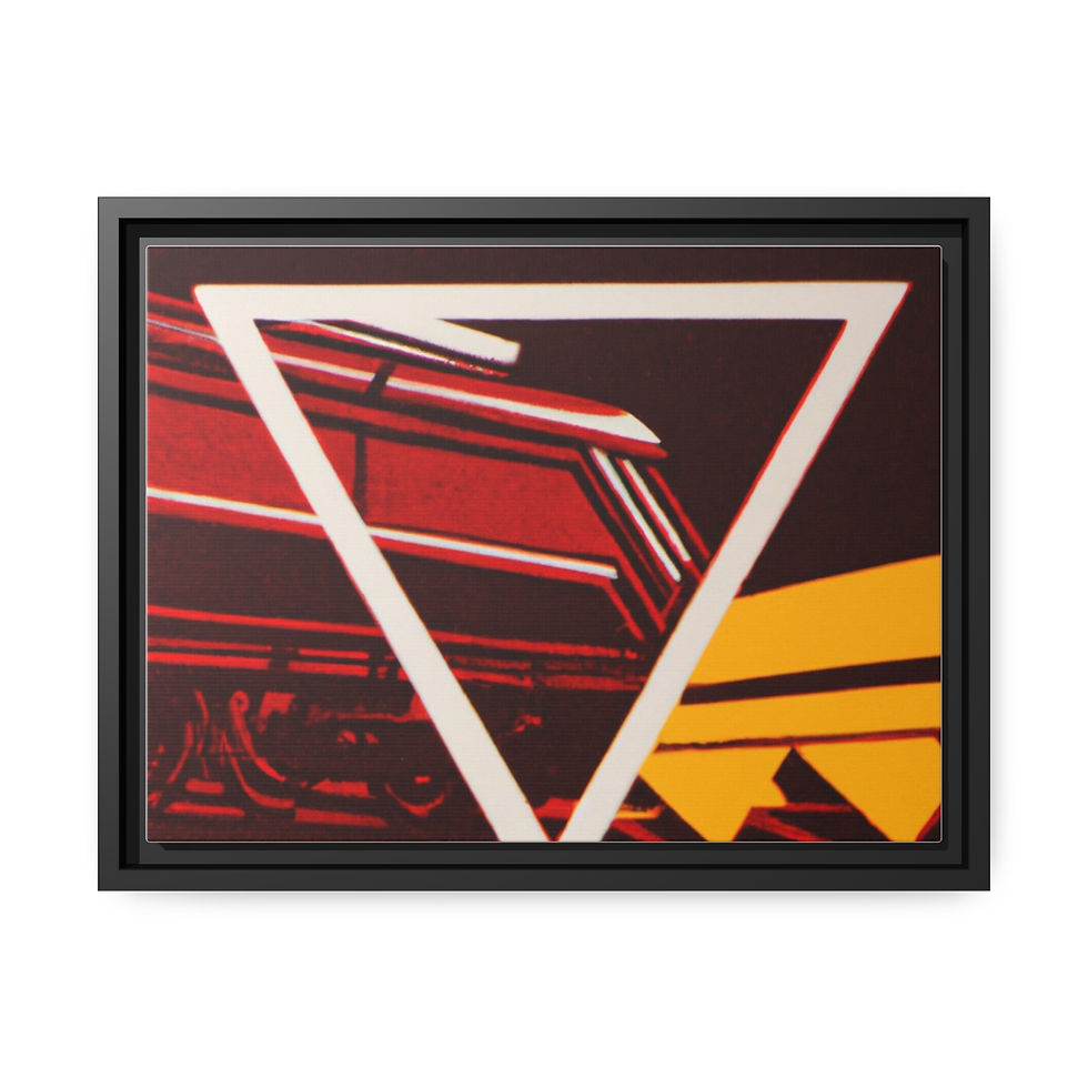 थंबनेल: Sunset Canvas Art Canvas Print Black Frame | Roseson®