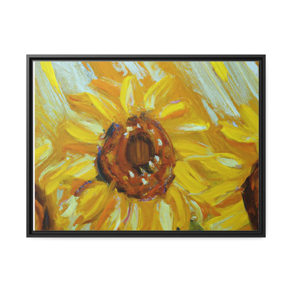 थंबनेल: Framed Art Print Canvas Print Black Frame | Roseson®