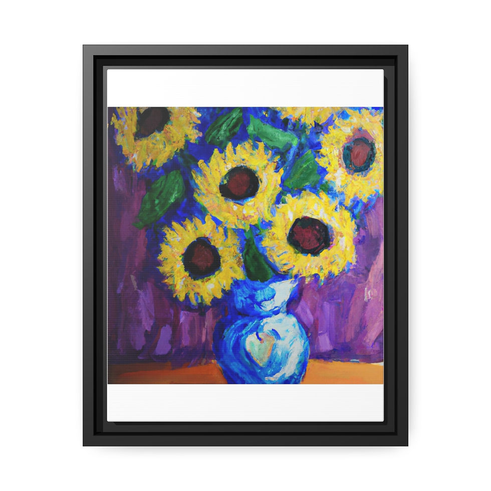الصورة المصغرة: Brilliant Boho Wall Art Canvas Print Black Frame | Roseson®