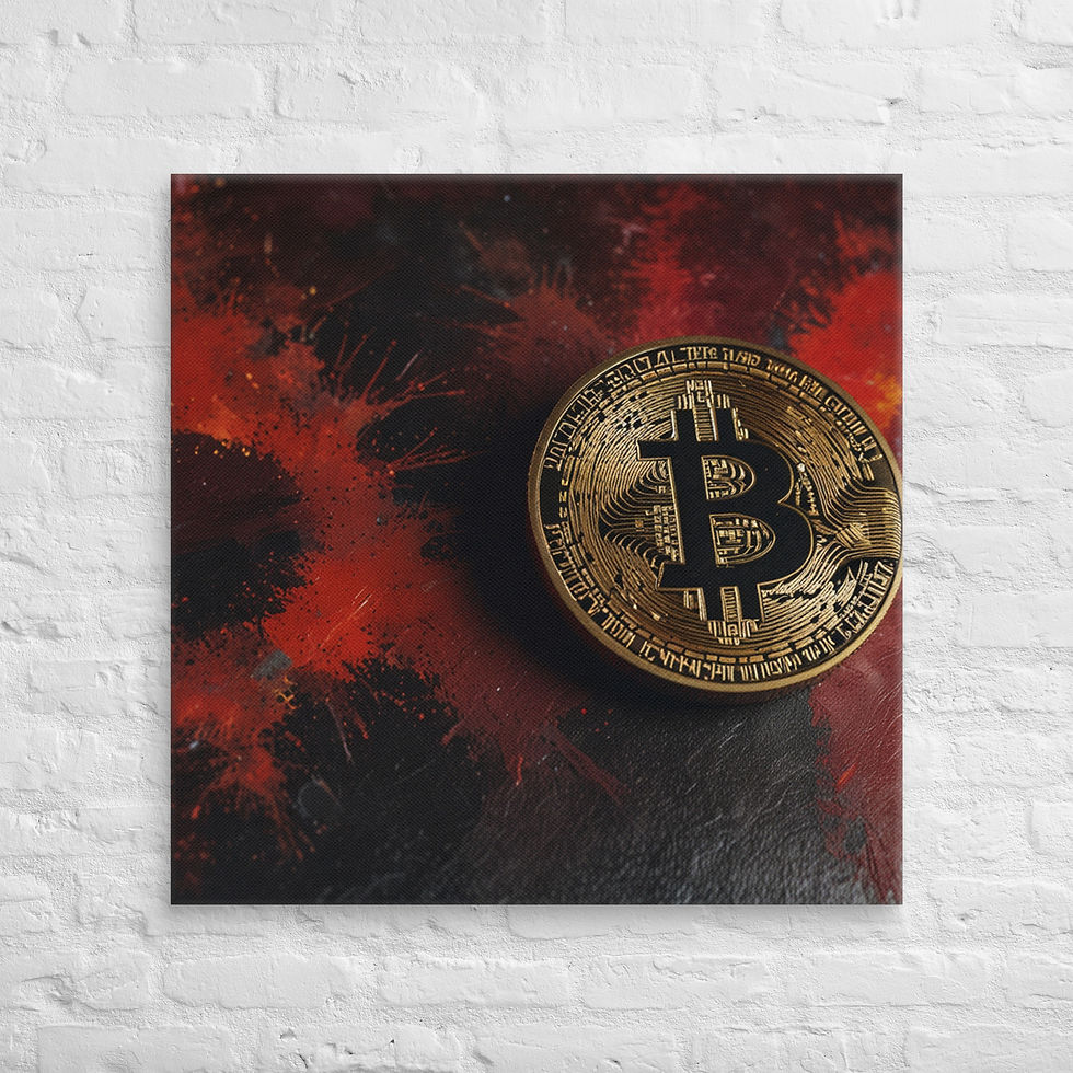 थंबनेल: Bitcoin Canvas Wall Art | Best Crypto Art for Sale | Roseson®