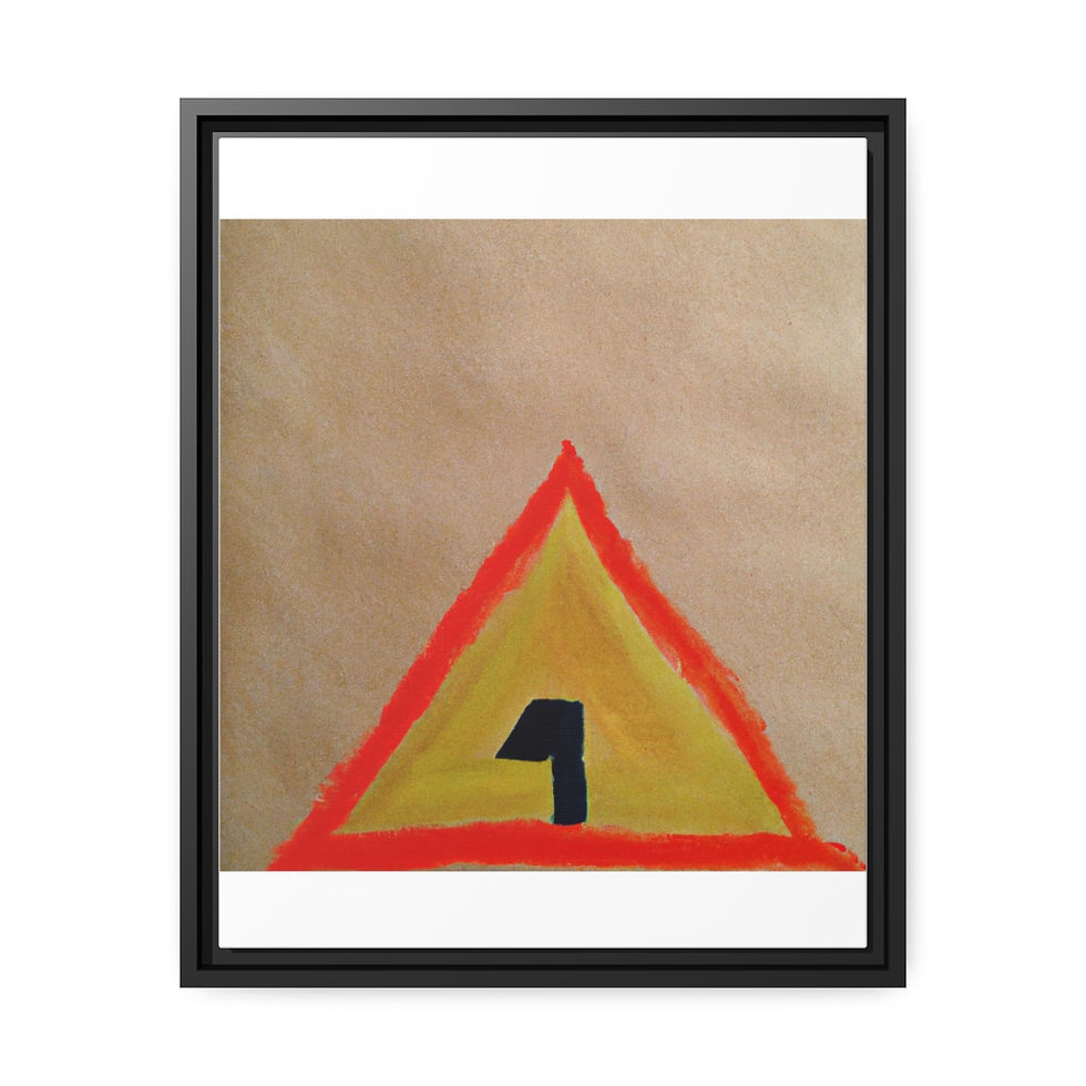 Miniature : Rosesun™ Matte Canvas, Black Frame