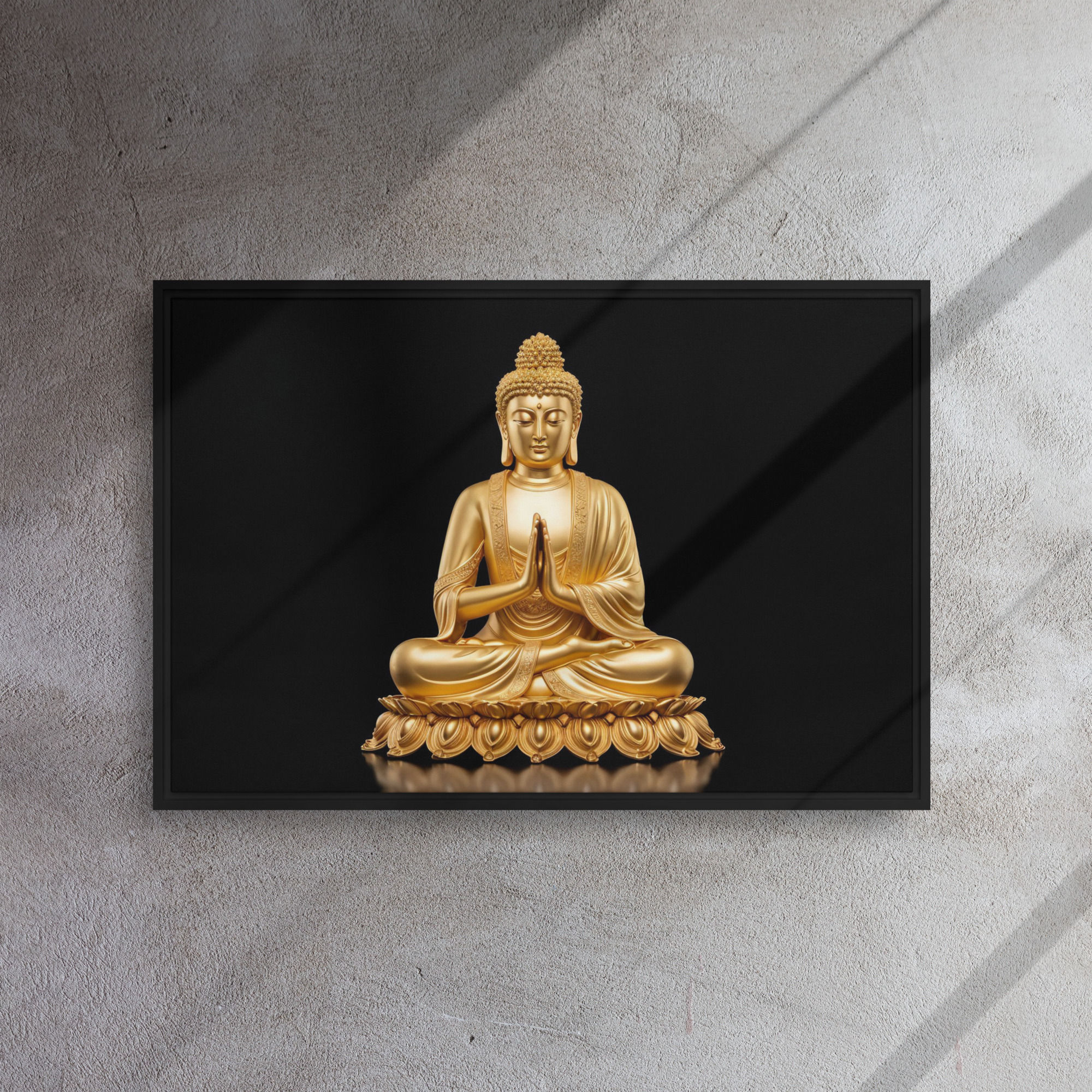 Wall art | Exquisite Buddha Art Framed Canvas Print