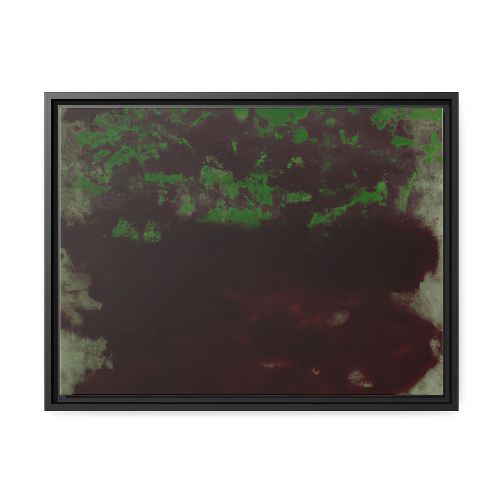 Thumbnail: Motivational Wall Art Canvas Print Black Frame | Roseson®