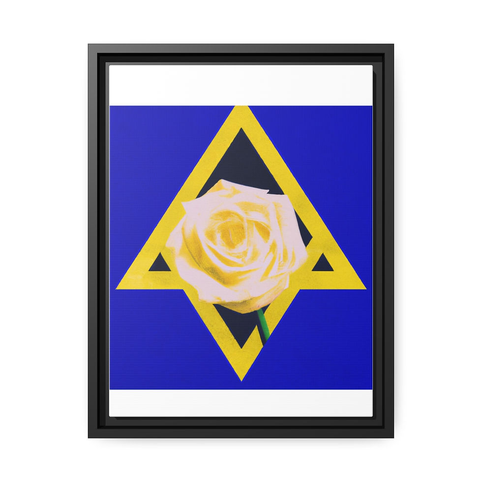 الصورة المصغرة: Statement Contemporary Wall Decor Canvas Print Black Frame | Roseson®