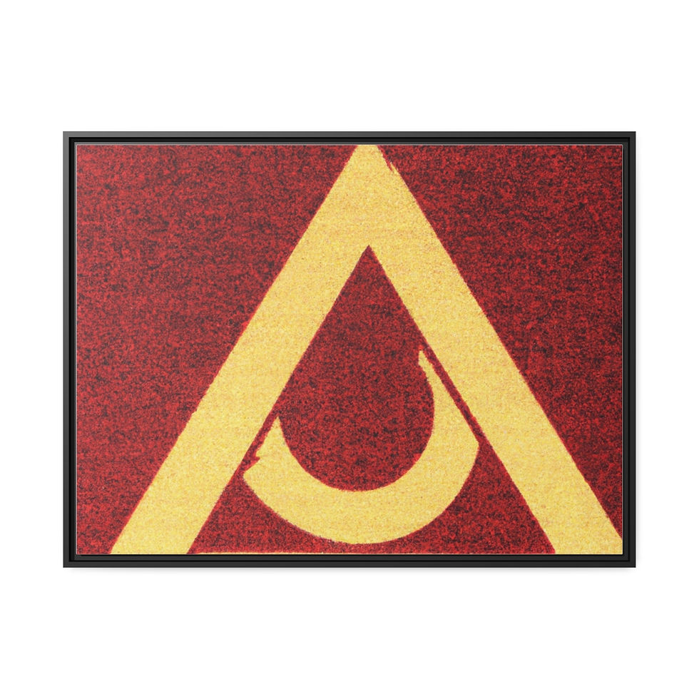 Thumbnail: Vintage Wall Art Canvas Print Black Frame | Roseson®