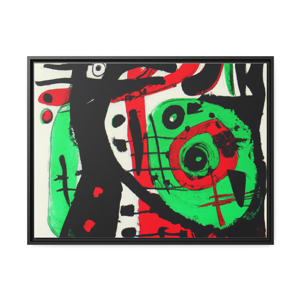 الصورة المصغرة: Atmospheric Textured Canvas Art Canvas Print Black Frame | Roseson®