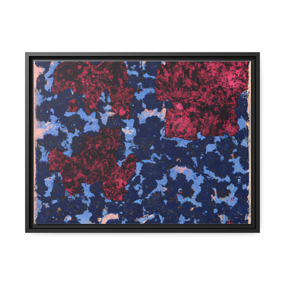 थंबनेल: Bedroom Wall Decor Canvas Print Black Frame | Roseson®