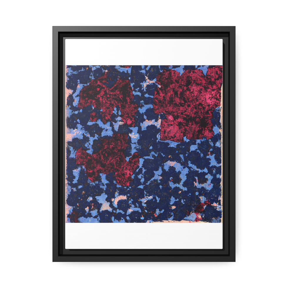 थंबनेल: Bedroom Wall Decor Canvas Print Black Frame | Roseson®