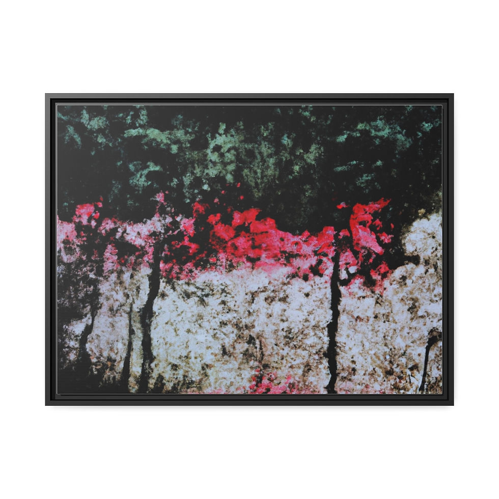 थंबनेल: Framed Art Print Canvas Print Black Frame | Roseson®