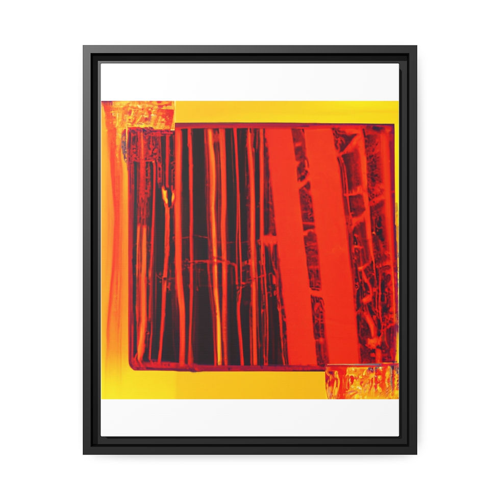 الصورة المصغرة: Aesthetic Wall Art Canvas Print Black Frame | Roseson®