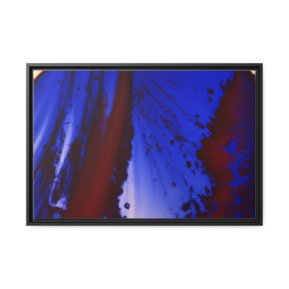 थंबनेल: Bathroom Wall Art Canvas Print Black Frame | Roseson®