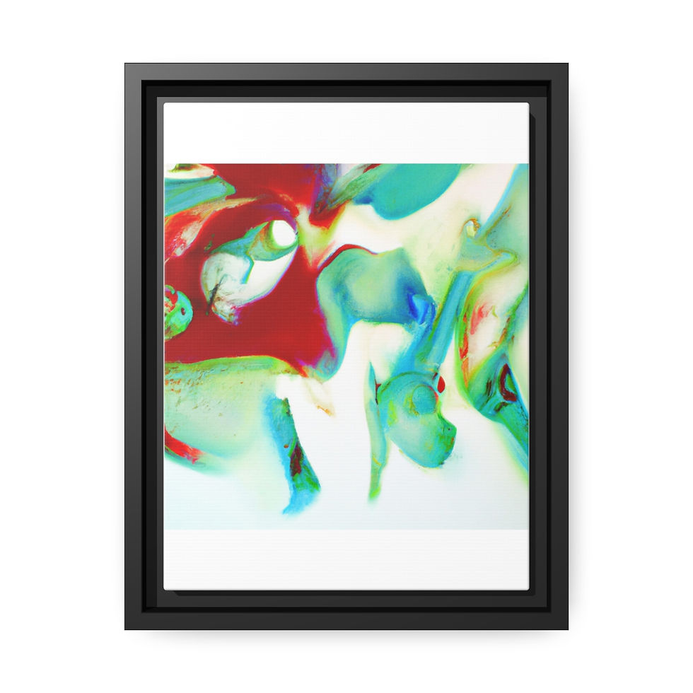 Miniature : Canvas Wall Art Print Black Frame | Roseson®
