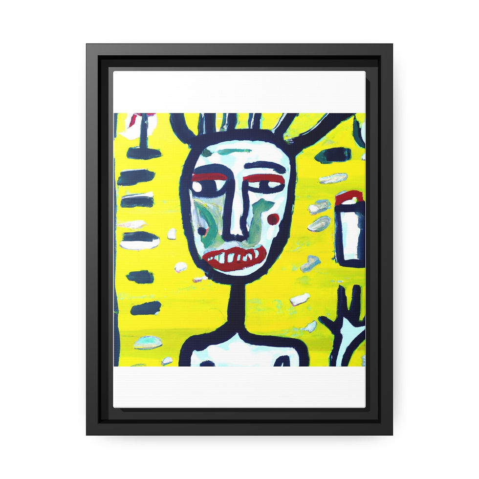 थंबनेल: Captivating Gallery Wall Canvas Print Black Frame | Roseson®