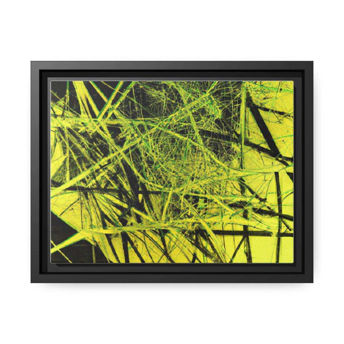 Rosesun™ Matte Canvas, Black Frame