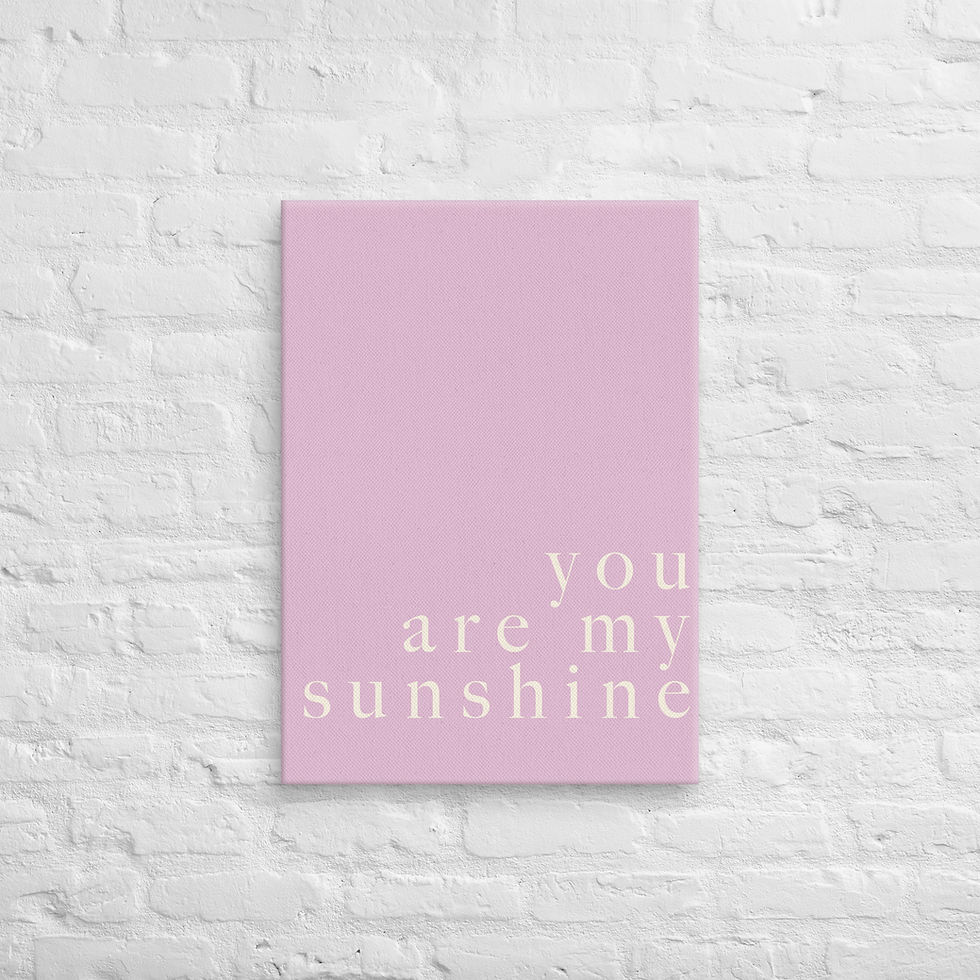 Thumbnail: Trendy Prints - You Are my Sunshine