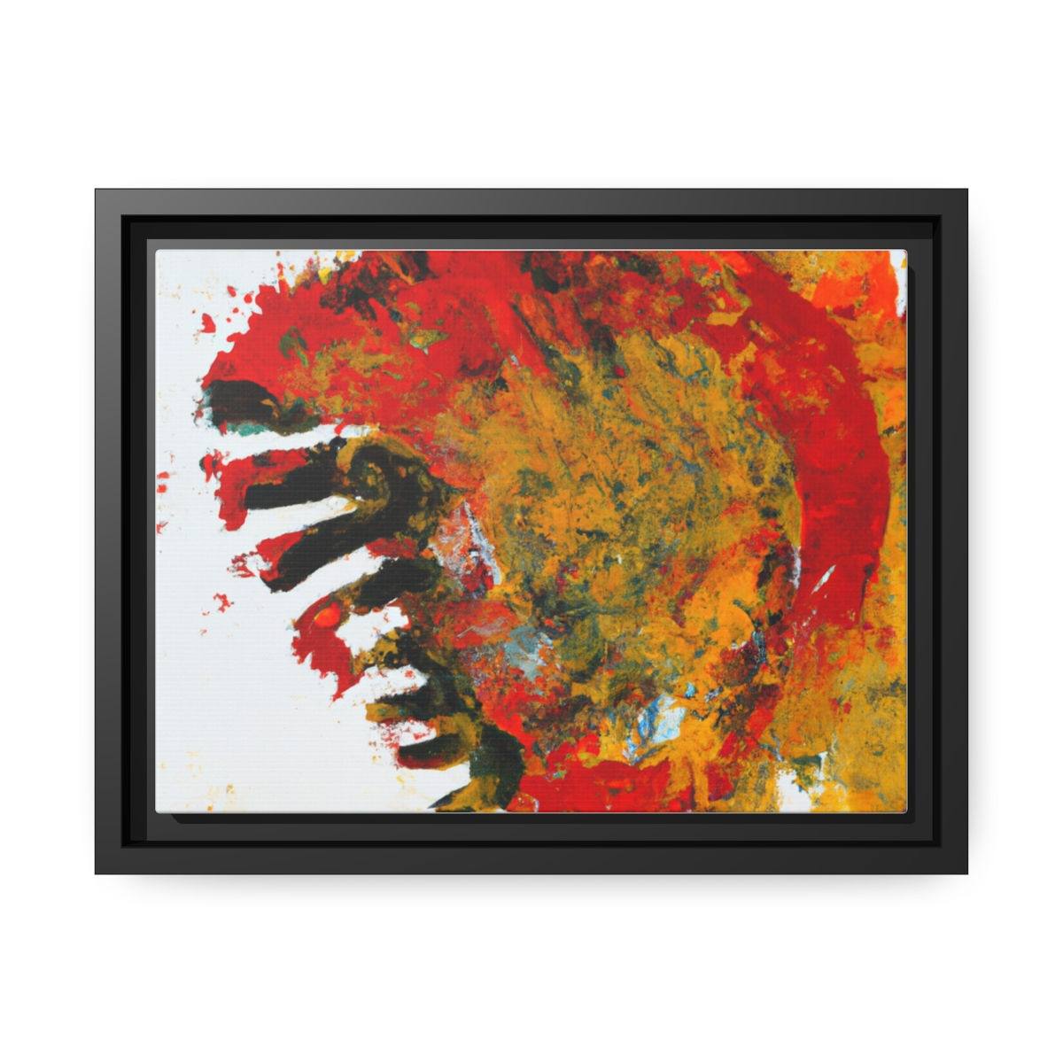 Rosesun® Canvas Painting Print, Black Frame