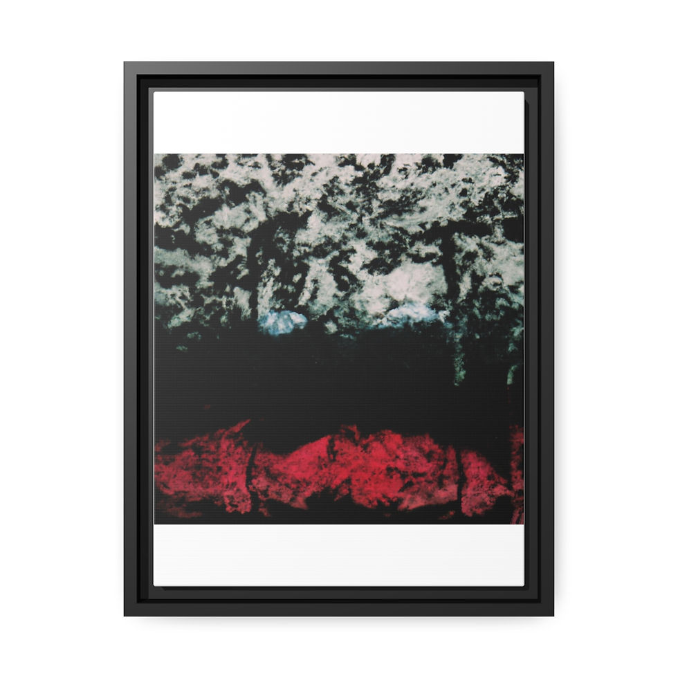 थंबनेल: Rosesun™ Matte Canvas, Black Frame