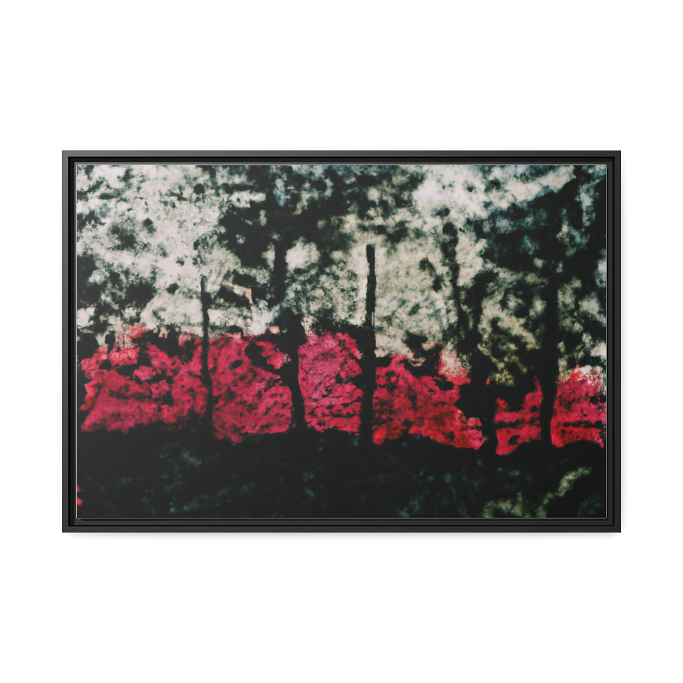 الصورة المصغرة: Large Wall Art Print Canvas Print Black Frame | Roseson®