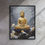 Thumbnail: Wall art | Exquisite Buddha Art Framed Canvas Print