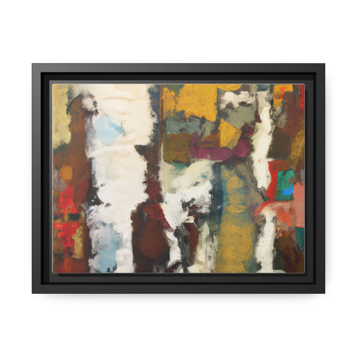 Rosesun® Canvas Painting Print, Black Frame