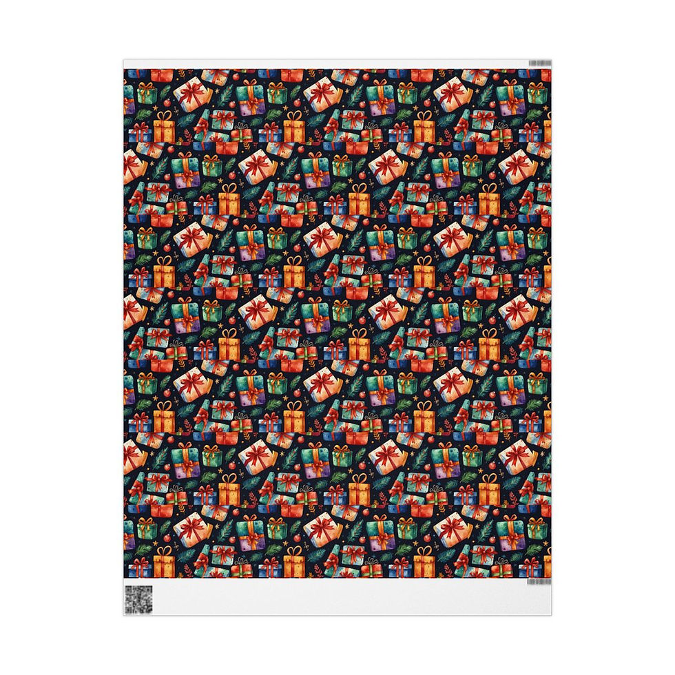 Thumbnail: Elf Christmas Wrapping Paper | Roseson® Workshop Holiday Gift Wrap