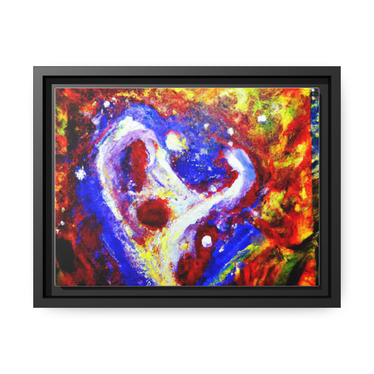 Rosesun® Canvas Painting Print, Black Frame