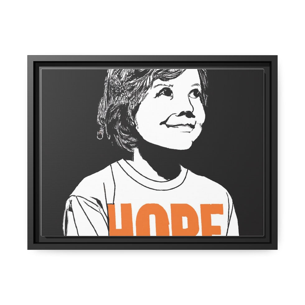 Miniature : Minimalist Art Print Canvas Print Black Frame | Roseson®