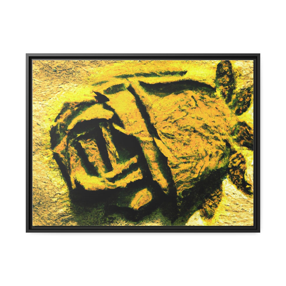 الصورة المصغرة: Mystical Bedroom Canvas Decor Canvas Print Black Frame | Roseson®