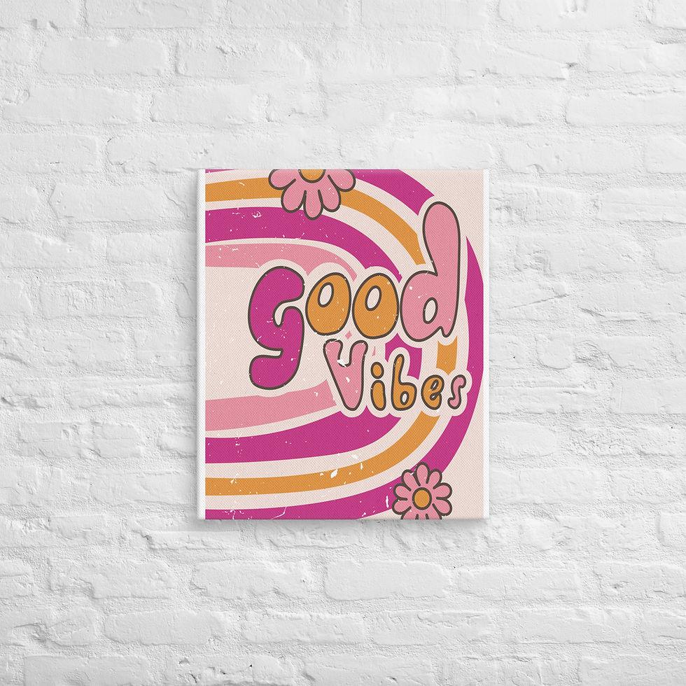 Thumbnail: Aura Flow – Minimalist Abstract with Good Vibes Only