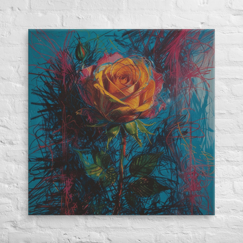 Roseson® Rose's Canvas Premium Print