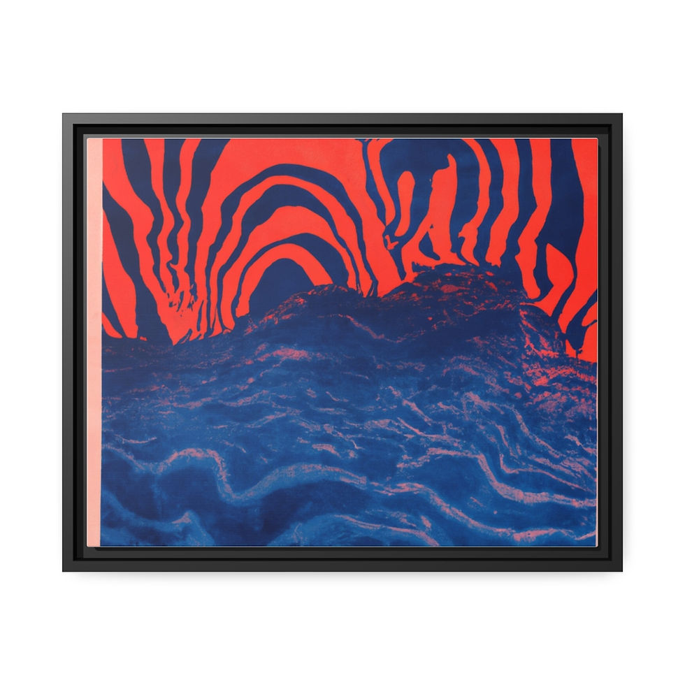 Miniature : Bedroom Wall Decor Canvas Print Black Frame | Roseson®
