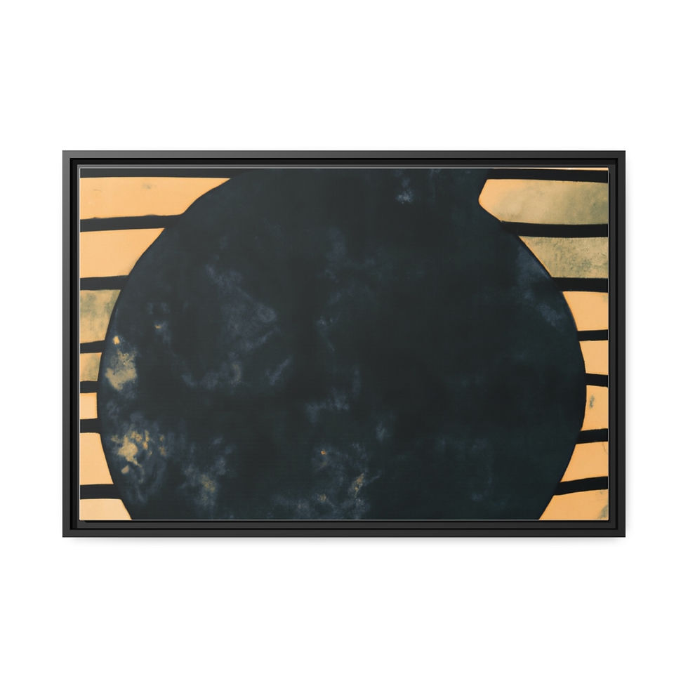 थंबनेल: Pop Art Canvas Painting Print Black Frame | Roseson® Vibrant Wall Decor
