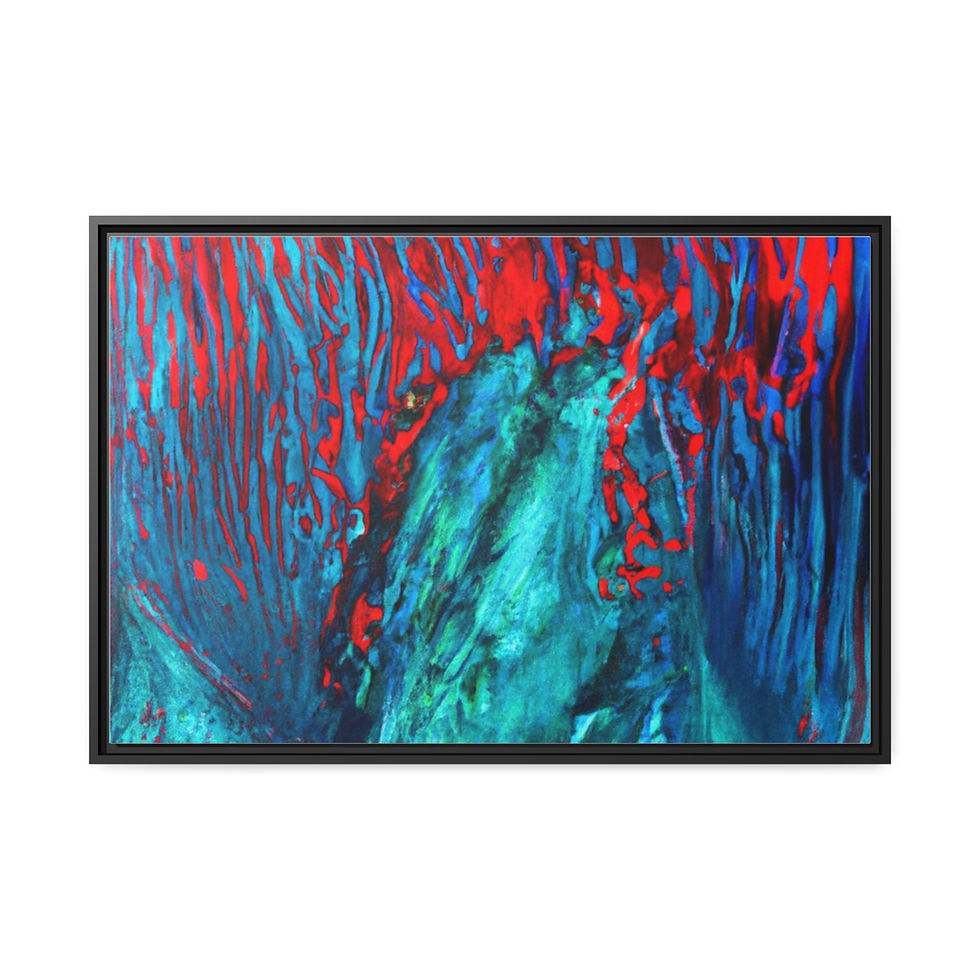 Miniature : Canvas Wall Art Print Black Frame | Roseson®