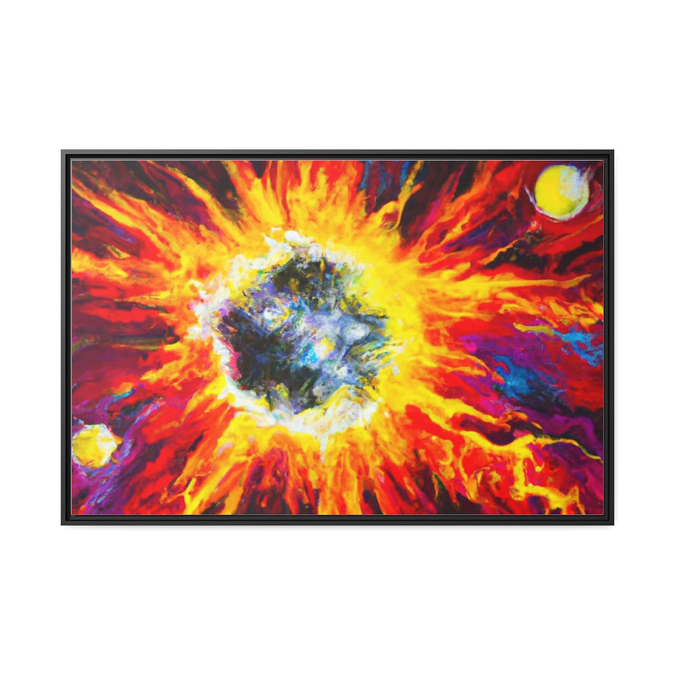 الصورة المصغرة: Framed Art Print Canvas Print Black Frame | Roseson®