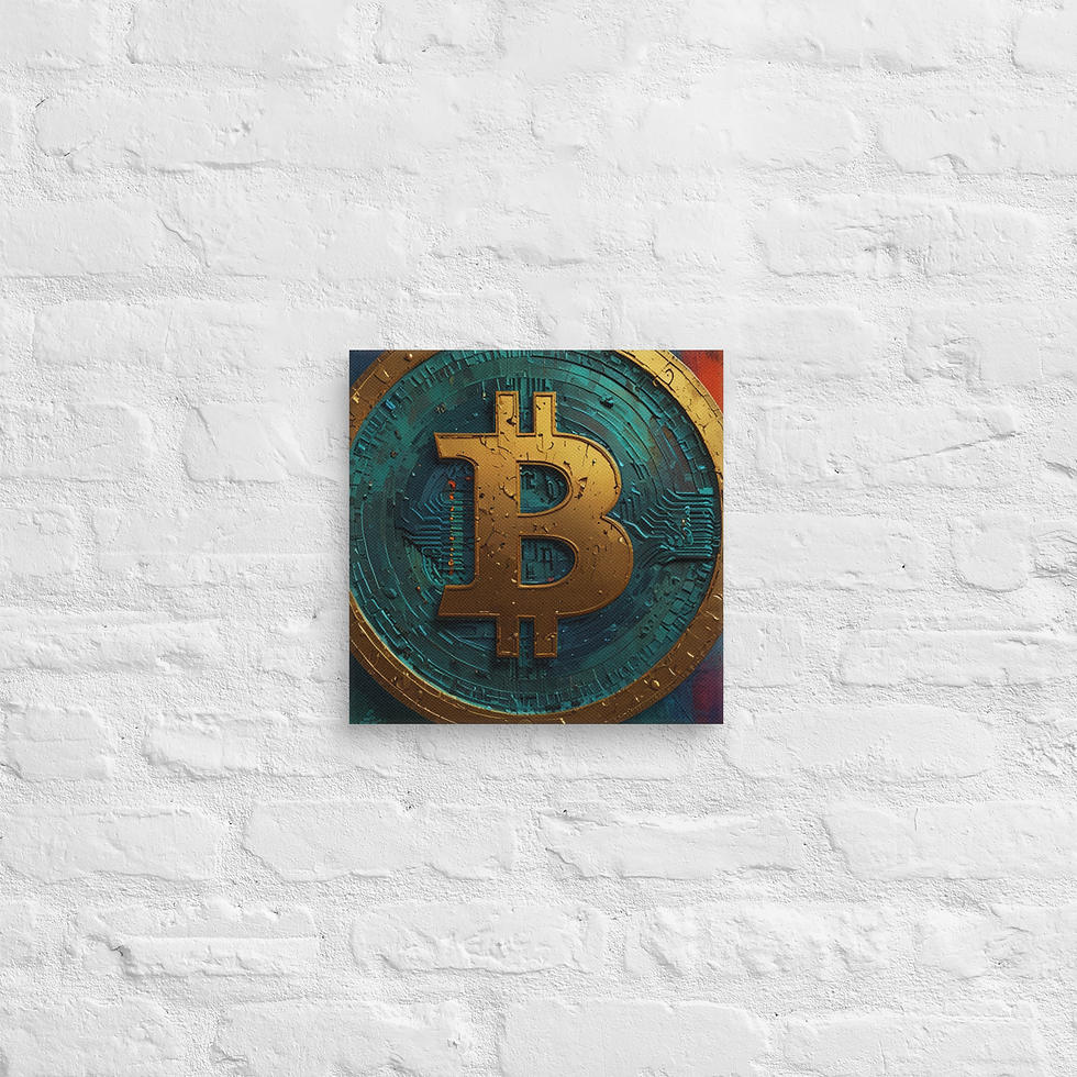 Thumbnail: Bitcoin Canvas Wall Art | High-Quality Crypto Prints for Sale