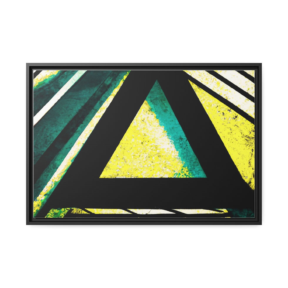 Miniature : Large Wall Art Print Canvas Print Black Frame | Roseson®