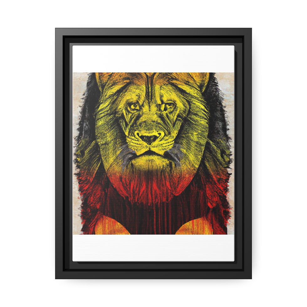Miniature : Nautical Coastal Canvas Print Black Frame | Roseson®