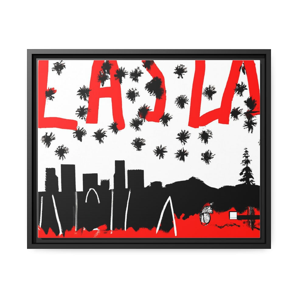 الصورة المصغرة: Renowned Fine Art Canvas Print Black Frame | Roseson®